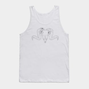 Sheep Skull Tank Top